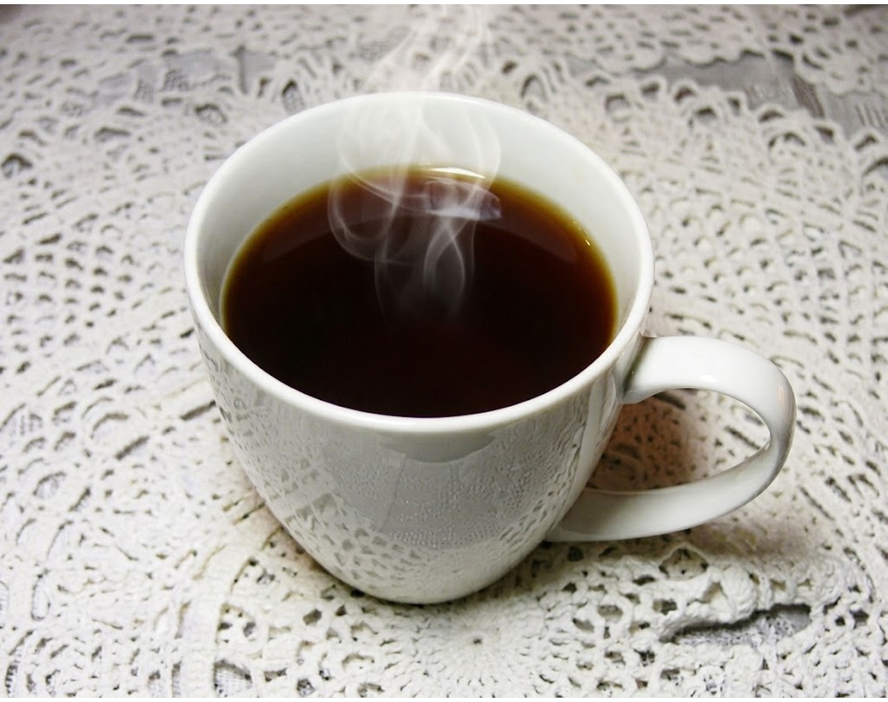 Hostal Della Nonna, taza de café nicaragüense recién servido